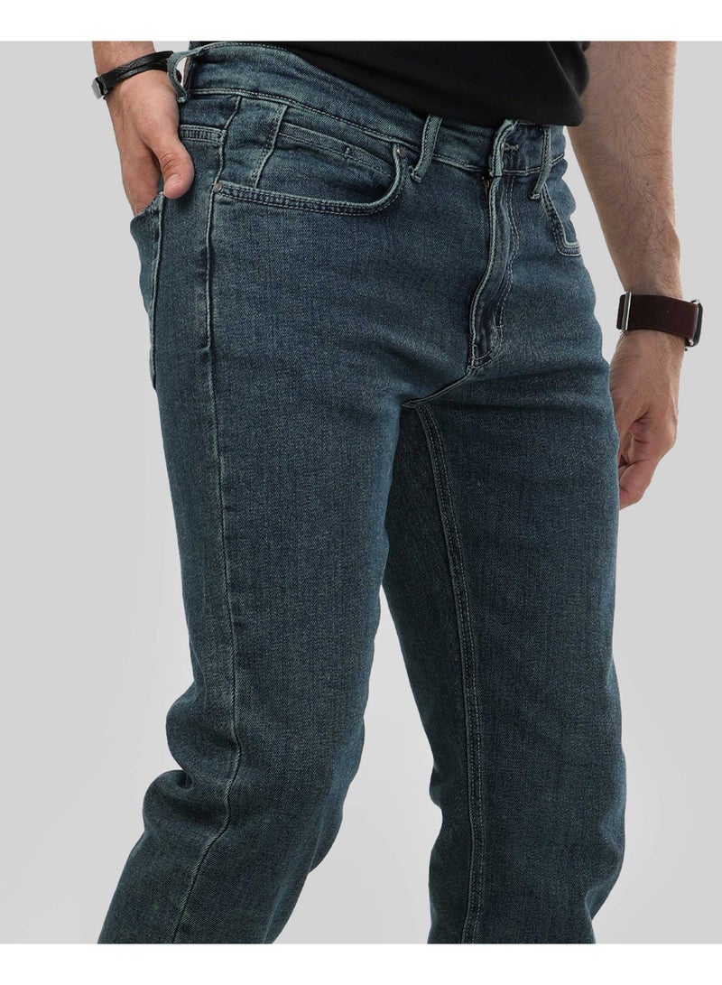 دوت جينز رجالي سليم مريح – استخدام يومي - Image 3